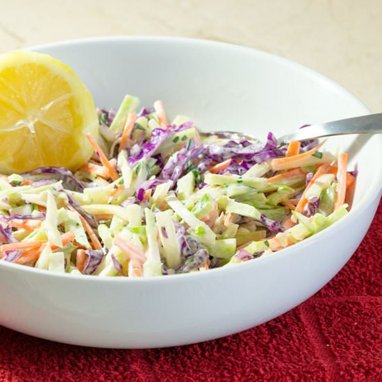 Fresh & Crunchy Broccoli Slaw - Recipe photo by recipecritique