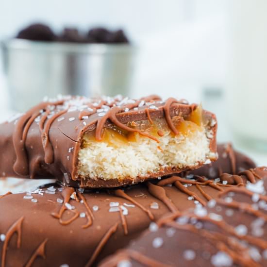 Healthier Coconut Twix Bars - Recipe photo by mags_makes