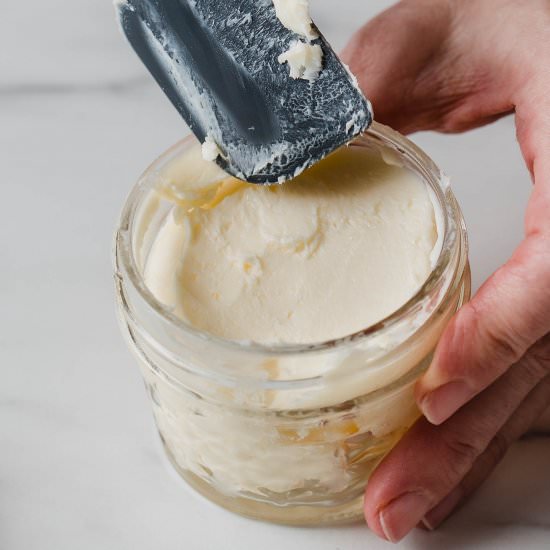 homemade butter - Recipe photo by littlespoonfarm
