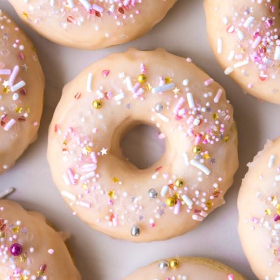 Glazed Baked Doughnuts - Recipe photo by eightforestlane