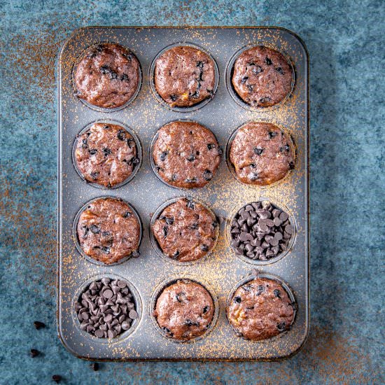 Best Chocolate Banana Muffins - Recipe photo by anindya0909