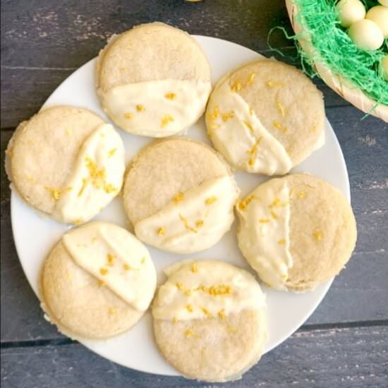 Lemon Shortbread Cookies - Recipe photo by mygorgeousrecipes