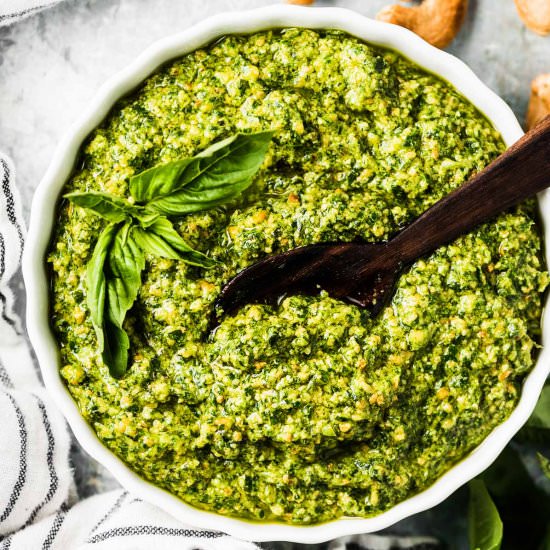 Dairy Free Pesto - Recipe photo by The Endless Meal