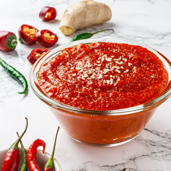 Asian Chilli Jam - Recipe photo by foodaciously