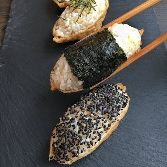 vegan inari sushi - Recipe photo by fromthecomfortofmybowl
