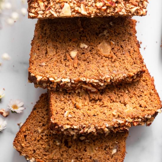 Healthy Carrot Bread - Recipe photo by foodfaithfitness