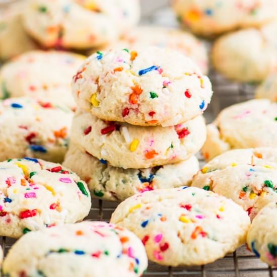 Cake Mix Funfetti Cookies - Recipe photo by theitsybitsykitchen