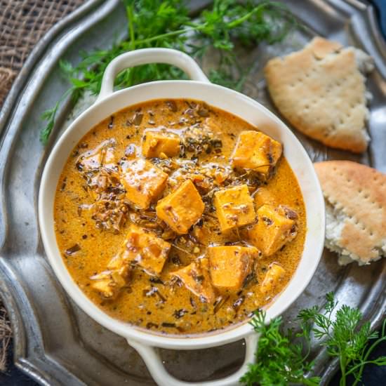 Methi Paneer - Recipe photo by Whiskaffair