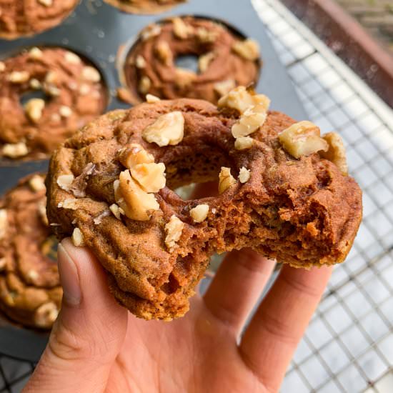 Banana Chai Protein Donuts - Recipe photo by livlabelfree