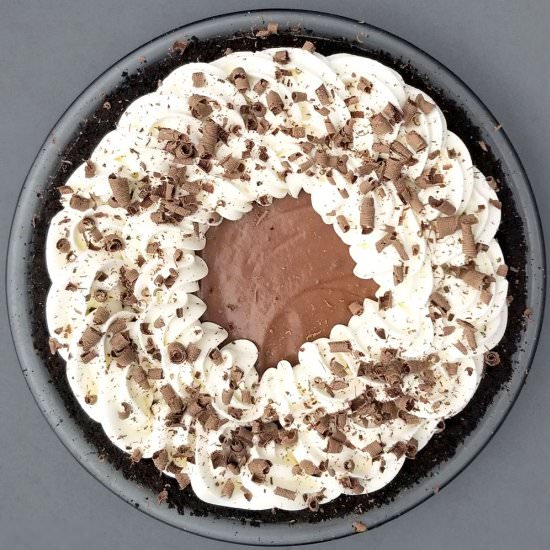 French Silk Pie - Recipe photo by Global Bakes