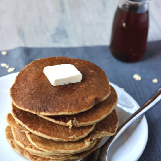 Blender Oatmeal Pancakes - Recipe photo by alternativedish