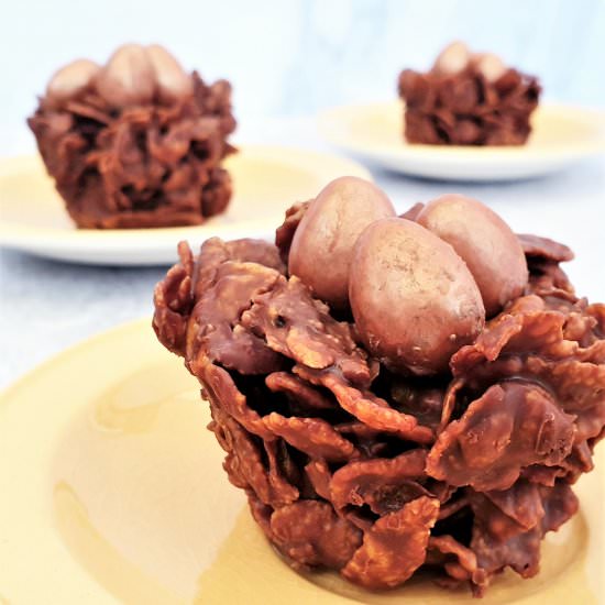 Chocolate Cornflake Cakes - Recipe photo by FeastGloriousFeast