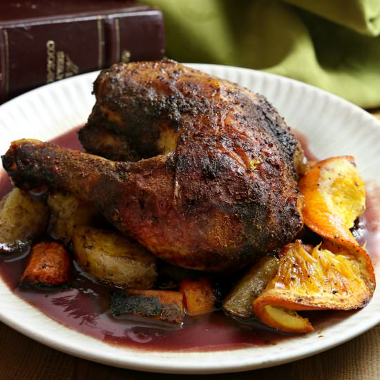Love Quinn's Roast Chicken - Recipe photo by The Gluttonous Geek