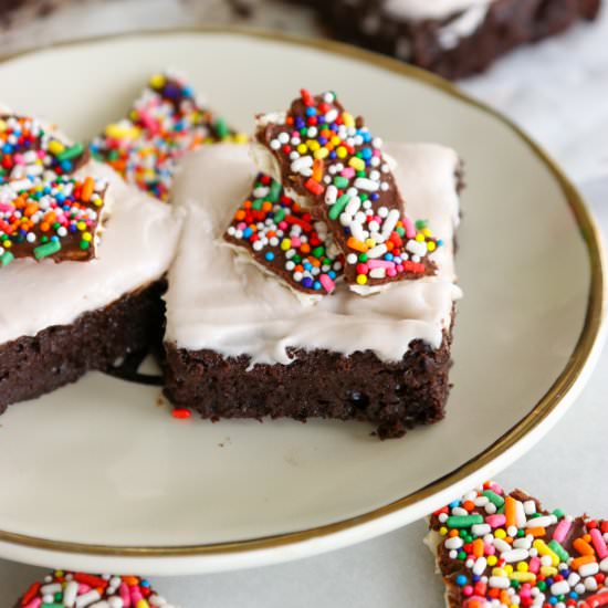 Flourless Chocolate Brownies - Recipe photo by WhatJewWannaEat