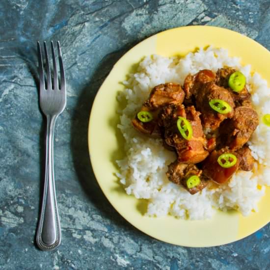 Sweet Pork Adobo Filipino Pork - Recipe photo by meatereater