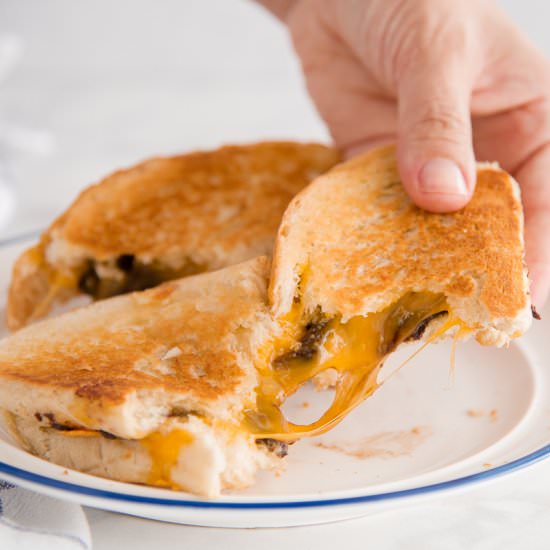 Grilled Cheese & Chocolate Sammies - Recipe photo by senseandedibility