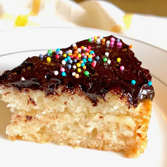 Eggless Vanilla Cake - Recipe photo by Bakewithsweetspot