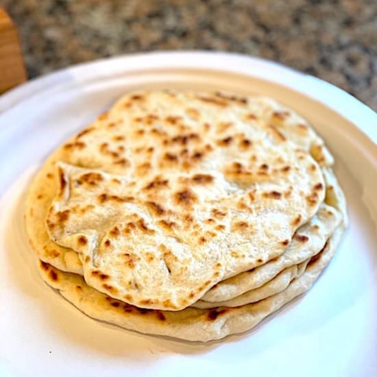 Easy Flour Tortillas - Recipe photo by VineandPlate