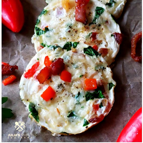 Pepper Jack Egg White Bites - Recipe photo by Julias Simply Southern