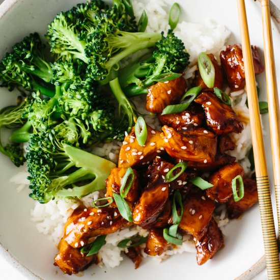 Teriyaki Chicken - Recipe photo by Downshiftology