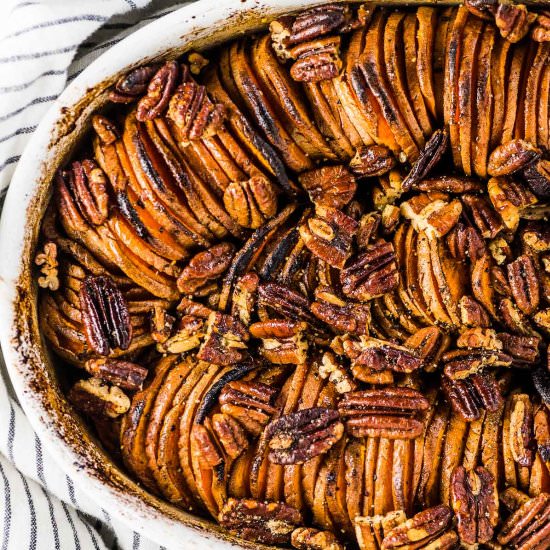 Pretty Sweet Potato Casserole - Recipe photo by The Endless Meal