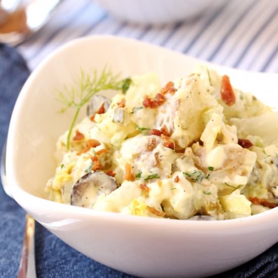 Homestyle Loaded Potato Salad - Recipe photo by CouponClippingCook