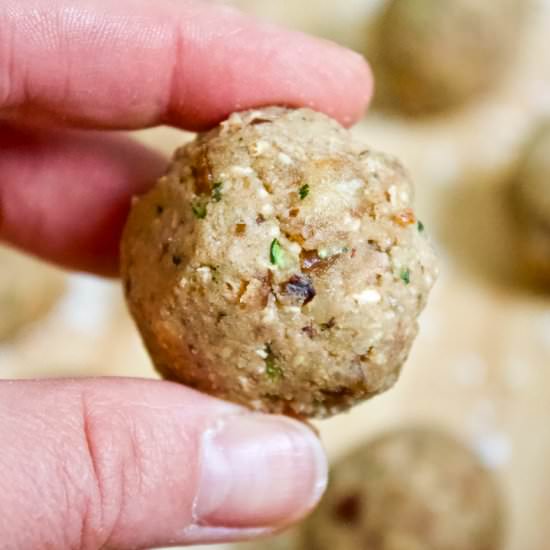 No-Bake Zucchini Bread Bites - Recipe photo by HealthyHelper