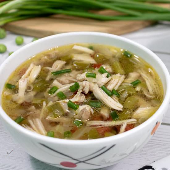 Healthy Indian Chicken Soup - Recipe photo by recipesofhome