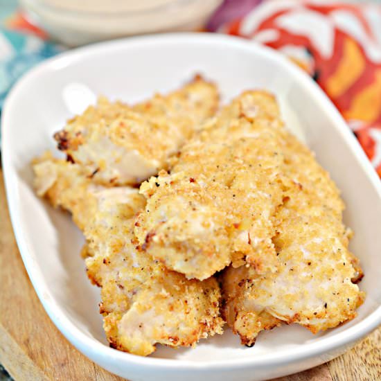 KETO CHICK-FIL-A TENDERS & SAUCE - Recipe photo by Stylish Cravings