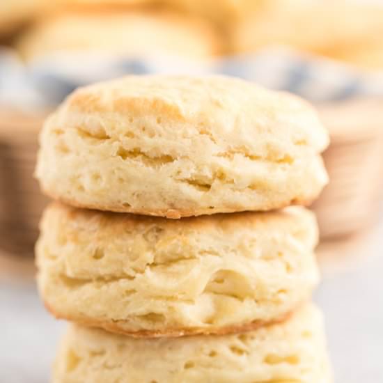 Flaky Buttermilk Biscuits - Recipe photo by Tastes of Homemade