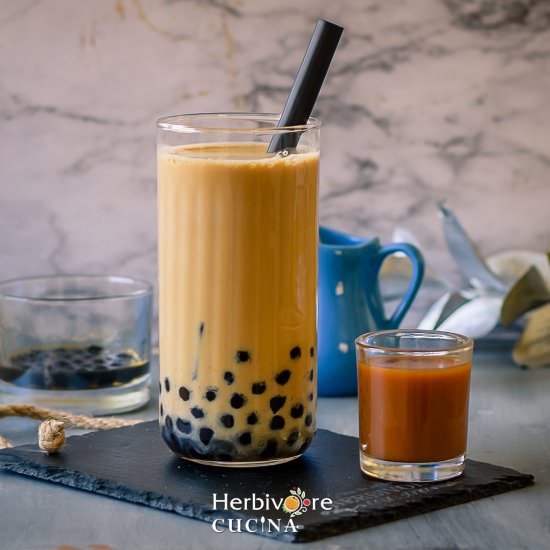 Instant Pot Boba (Bubble) Tea - Recipe photo by Herbivore Cucina