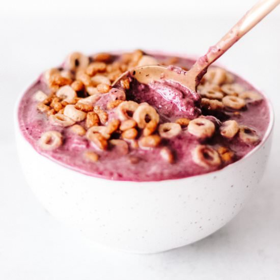 Protein berry ice cream - Recipe photo by laushealthylife