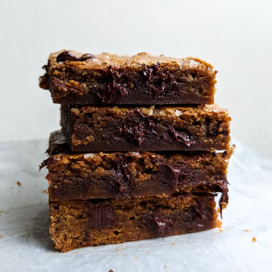 Chocolate Chunk Bars - Recipe photo by spatulainmypocket