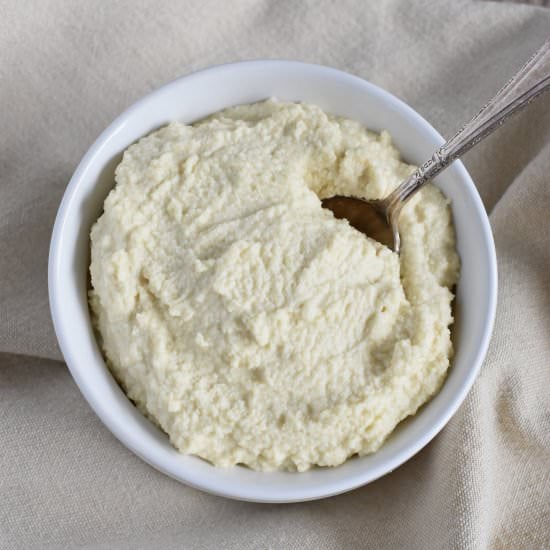 Almond Ricotta - Recipe photo by Watch Learn Eat
