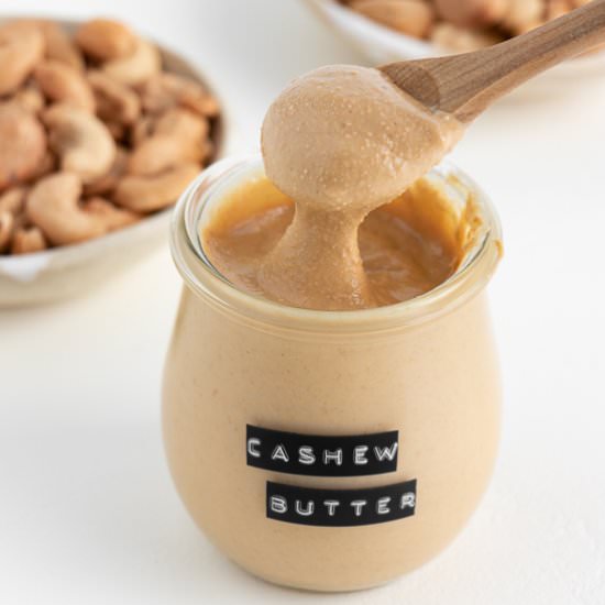 Homemade Cashew Butter - Recipe photo by purelykaylie