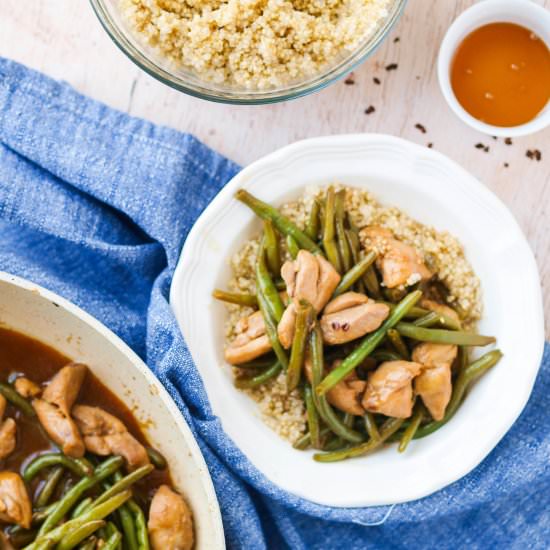 Chicken and Vegetable Stir Fry - Recipe photo by MaesMenu