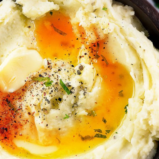 INSTANT POT MASHED POTATOES - Recipe photo by Chefjar