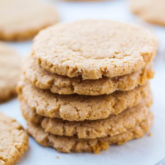 High Altitude Peanut Butter Cookies - Recipe photo by MaesMenu