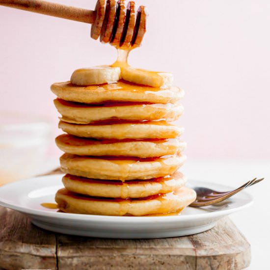 Buttermilk Pancake Recipe - Recipe photo by MunchkinTime