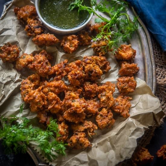 Leftover Rice Pakora - Recipe photo by Whiskaffair