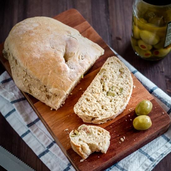 Easy Rustic Olive Bread - Recipe photo by daniscookings