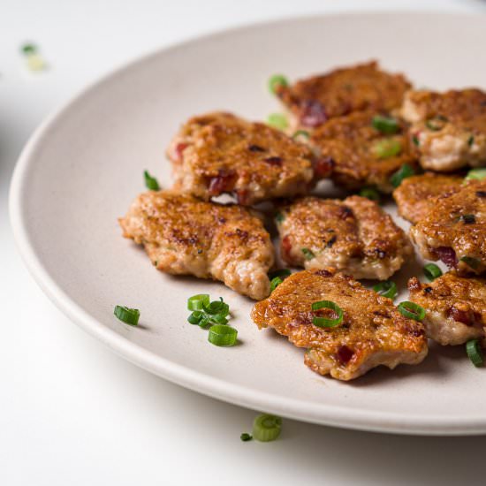 Chinese Chicken Patties Recipe - Recipe photo by Charlene Chan