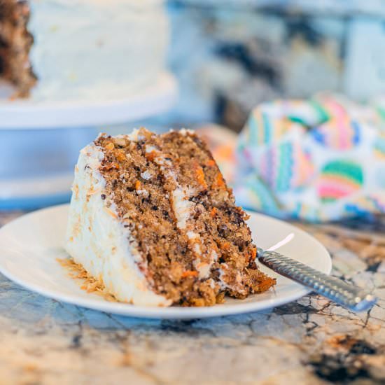 Carrot Cake with Pineapple - Recipe photo by HIldaskitchenblog
