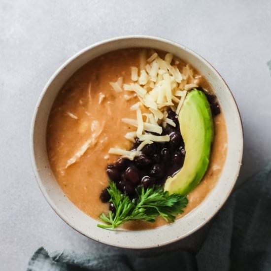 ENCHILADA SOUP - Recipe photo by Easy Peasy Creative Ideas