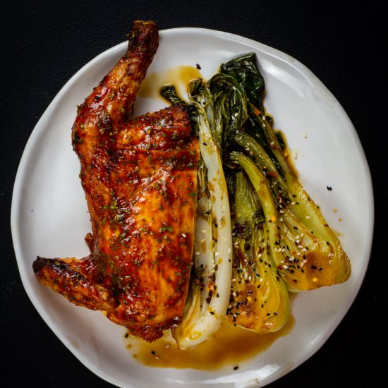BBQ Korean Chicken - Recipe photo by AnotherFoodBlogger