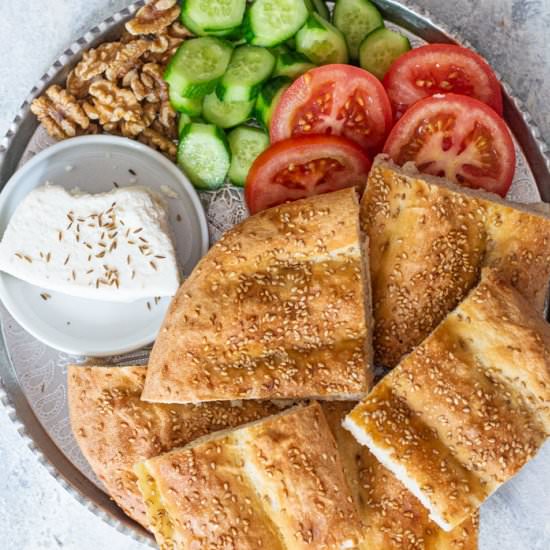 Easy Persian Barbari Bread - Recipe photo by unicorns in the kitchen