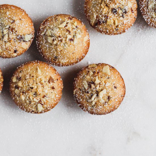 Chocolate Almond Friands - Recipe photo by thesweetoccasion