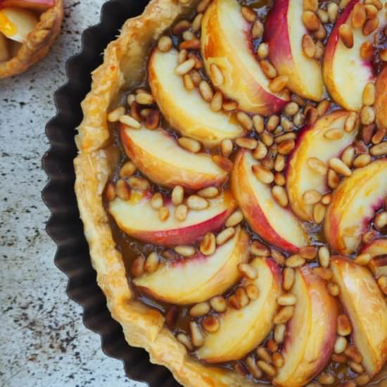 Nectarine tart - Recipe photo by Keep Calm and Eat Ice Cream