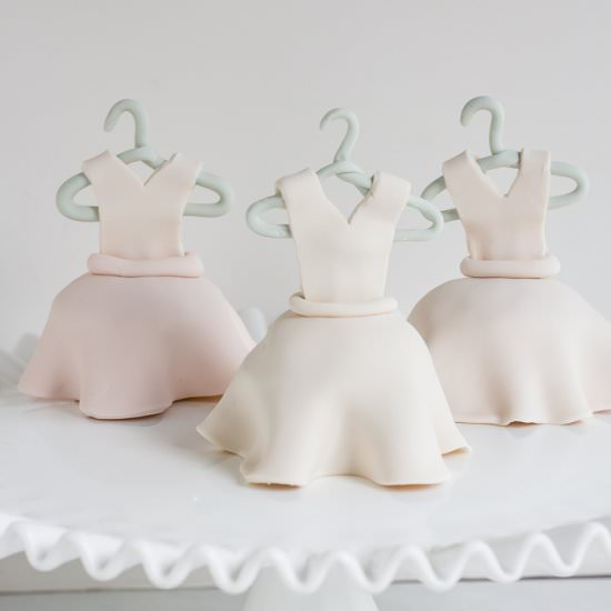 Bridesmaid Dress Cupcakes - Recipe photo by Savvy Apron