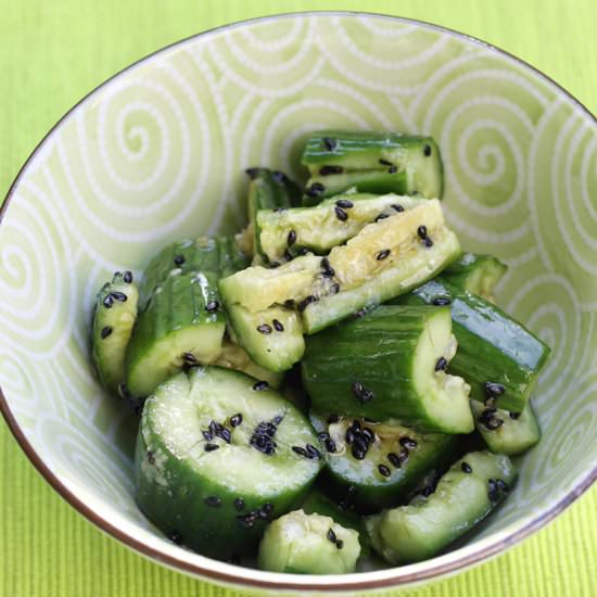 Jean's Persian cucumbers - Recipe photo by Food Gal
